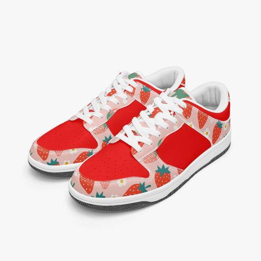 Strawberry Daydream   |   Kawa Low Top Leather Sneaker